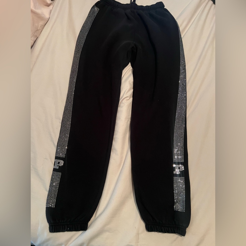Victoria's Secret Pink Black Sweatpants
